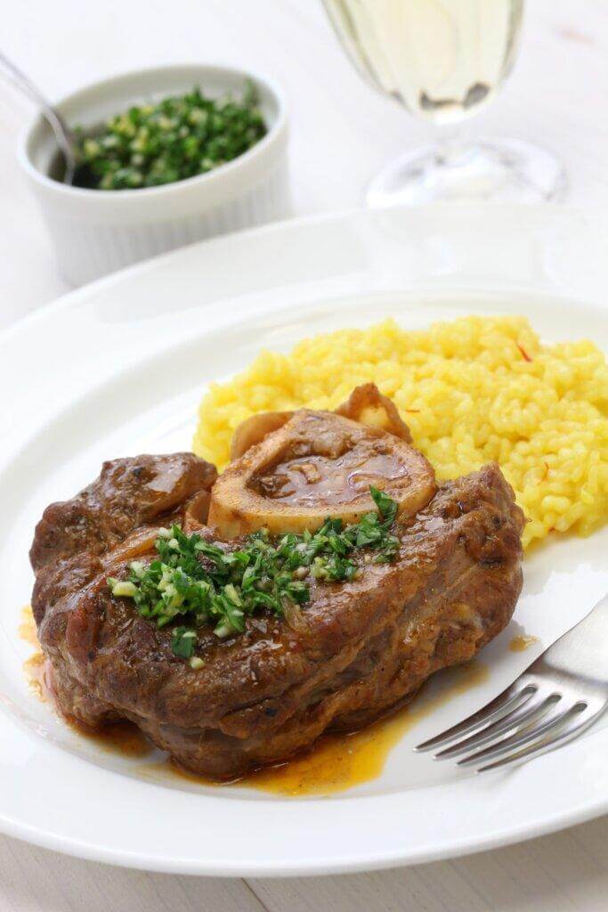 Osso buco de porc cuit